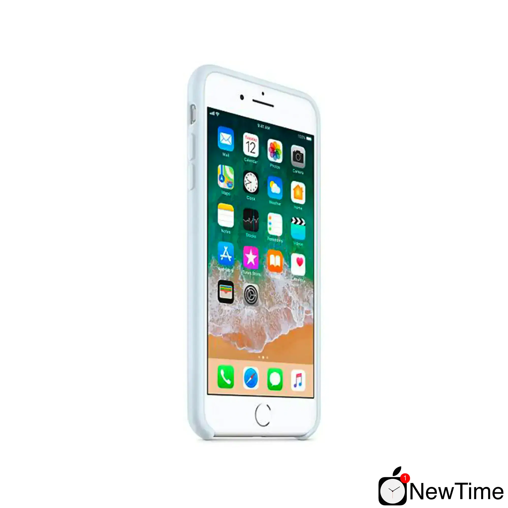 Чохол Apple iPhone 8 Plus / 7 Plus Silicone Case LUX COPY - Sky Blue (MRR92)